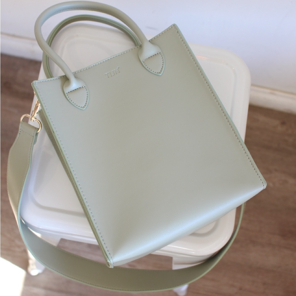 TIJN Kylie Structured Vegan Tote - Picture 9 of 13
